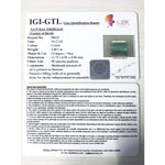 Load image into Gallery viewer, 3.80/CT Natural Emerald Stone with Govt. Lab Certificate (12210)