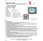 Load image into Gallery viewer, 5.86 Ratti Natural Pitambari Neelam with Govt Lab Certificate-(23310)