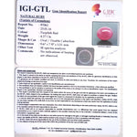 Load image into Gallery viewer, 4.74 Ratti Natural Mozambique Ruby with Govt. Lab Certificate-(23310)