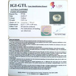 Load image into Gallery viewer, 3.03/CT Natural yellow sapphire with Govt Lab Certificate-YELSA9U
