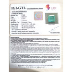 Load image into Gallery viewer, 3.08 Ratti Natural Panna Stone with Govt. Lab Certificate (8100)