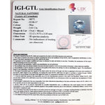 Load image into Gallery viewer, 5.61/CT Natural blue sapphire with Govt. Lab Certificate-BLUSA9A