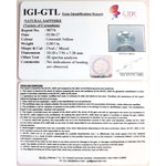 Load image into Gallery viewer, 5.50/CT Natural Green Sapphire with Govt Lab Certificate-89910