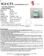 Load image into Gallery viewer, 3.56/CT Natural Panna Stone with Govt. Lab Certificate (23310)