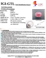Load image into Gallery viewer, 6.54 Ratti Natural Mozambique Ruby with Govt Lab Certificate-(23310)