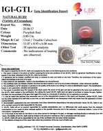 Load image into Gallery viewer, 6.50 Ratti Natural Neo Burma Ruby with Govt Lab Certificate-(12210)