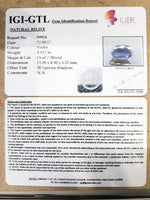 Load image into Gallery viewer, 4.56 Ratti Natural Iolite with Govt. Lab Certificate-(1100)