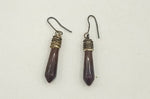 Load image into Gallery viewer, 5.50/GM AGATE SILVER EAR RINGS (525.00)