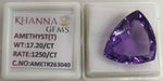 Load image into Gallery viewer, 17.20/CT Natural Amethyst Gemstone with Govt. Lab Certificate