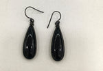 Load image into Gallery viewer, 9.30/GM BLACK STAR SILVER EAR RINGS (525.00)