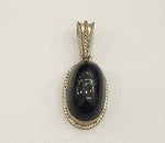 Load image into Gallery viewer, 16.60/GM BLACK STAR SILVER PENDANT (525.00)