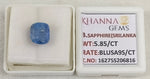 Load image into Gallery viewer, 5.85/CT Natural Blue Sapphire with Govt Lab Certificate-16275S206816