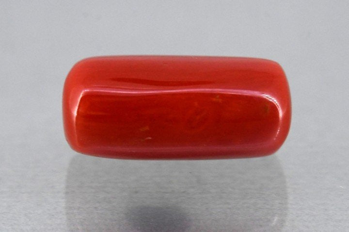 6.92/CT Natural Red Coral With Govt. Lab Certificate