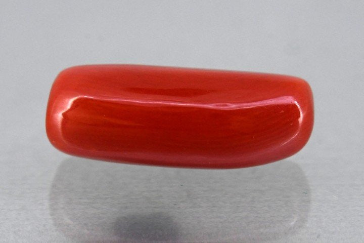 6.57/CT Natural Red Coral With Govt. Lab Certificate