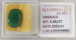 Load image into Gallery viewer, 5.85/CT Natural Panna Stone with Govt. Lab Certificate-11925D48081
