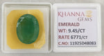 Load image into Gallery viewer, 9.45/CT Natural Panna Stone with Govt. Lab Certificate-11925D48083
