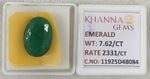 Load image into Gallery viewer, 7.62/CT Natural Panna Stone with Govt. Lab Certificate-11925D48084