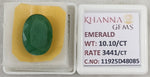 Load image into Gallery viewer, 10.1/CT Natural Panna Stone with Govt. Lab Certificate-11925D48085