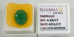 Load image into Gallery viewer, 4.58/CT Natural Panna Stone with Govt. Lab Certificate-12313D49925