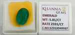 Load image into Gallery viewer, 5.81/CT Natural Panna Stone with Govt. Lab Certificate-12313D49937