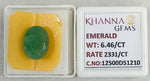 Load image into Gallery viewer, 6.46/CT Natural Panna Stone with Govt. Lab Certificate-12500D51210