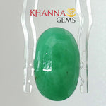 Load image into Gallery viewer, 7.27/CT Natural Panna Stone with Govt. Lab Certificate-12927D53245