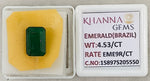 Load image into Gallery viewer, 4.53/CT Natural Panna Stone with Govt. Lab Certificate-15897S205550