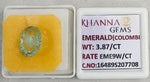 Load image into Gallery viewer, 3.87/CT Natural Panna Stone with Govt. Lab Certificate-16489S207708