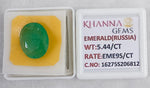 Load image into Gallery viewer, 5.44/CT Natural Panna Stone with Govt. Lab Certificate-16275S206812