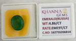 Load image into Gallery viewer, 4.86/CT Natural Panna Stone with Govt. Lab Certificate-16275S206814