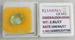 Load image into Gallery viewer, 2.85/CT Natural Panna Stone with Govt. Lab Certificate-16489S207706