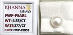 Load image into Gallery viewer, 4.55/CT Natural Fresh Water Pearl With Lab Certificate