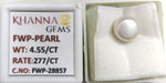 Load image into Gallery viewer, 4.55/CT Natural Fresh Water Pearl With Lab Certificate