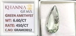Load image into Gallery viewer, 6.60 /CT Green Amethyst (450)