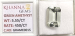 Load image into Gallery viewer, 5.55/CT Green Amethyst (450)