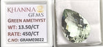 Load image into Gallery viewer, 13.50/CT Green Amethyst (450)