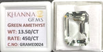 Load image into Gallery viewer, 13.50/CT Green Amethyst (450)