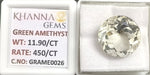 Load image into Gallery viewer, 11.90/CT Green Amethyst (450)
