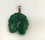 Load image into Gallery viewer, 21.60/GM INDIAN JADE SILVER PENDANT (2750.00)