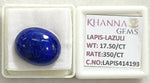 Load image into Gallery viewer, 17.5/CT Natural Lapis-Lazuli-LAPIS414193