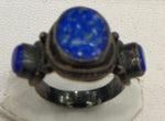 Load image into Gallery viewer, 7.00/GM LLAPIS SILVER RING (525)