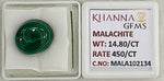 Load image into Gallery viewer, 14.80/CT Natural Malachite Gemstone of Premium Quality-MALA102134