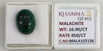 Load image into Gallery viewer, 16.90/CT Natural Malachite Gemstone of Premium Quality-MALA102136