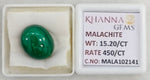 Load image into Gallery viewer, 15.20/CT Natural Malachite Gemstone of Premium Quality-MALA102141