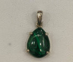 Load image into Gallery viewer, 4.40/GM MALACHITE SILVER PENDANT (525)