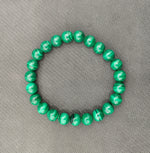 Load image into Gallery viewer, MALACHITE BRACELET SMALL BEADS