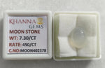Load image into Gallery viewer, 7.3/CT Moon Stone with Govt. Lab Certificate (450)