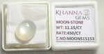 Load image into Gallery viewer, 11.15/CT Moon Stone with Govt. Lab Certificate