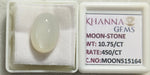 Load image into Gallery viewer, 10.75/CT Moon Stone with Govt. Lab Certificate (450)