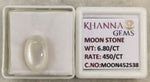 Load image into Gallery viewer, 6.80/CT Moon Stone with Govt. Lab Certificate (450)